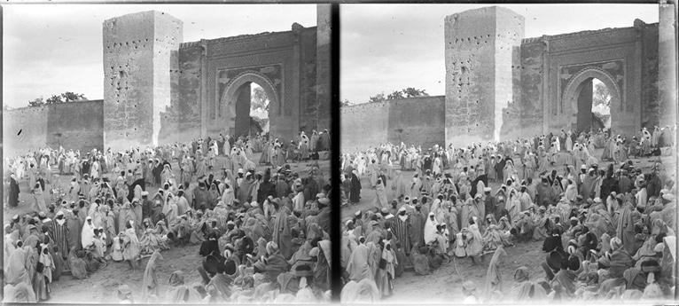 Figure 28. photographie sans titre, boîte « Jour de l’an marocain. Dar Beïdane » 