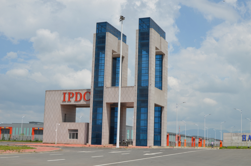 Image 12. Entrée du parc industriel d’Hawassa, Éthiopie, ouvert en 2017