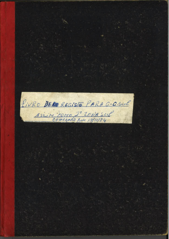Document 1. Couverture d’un des Cadernos 